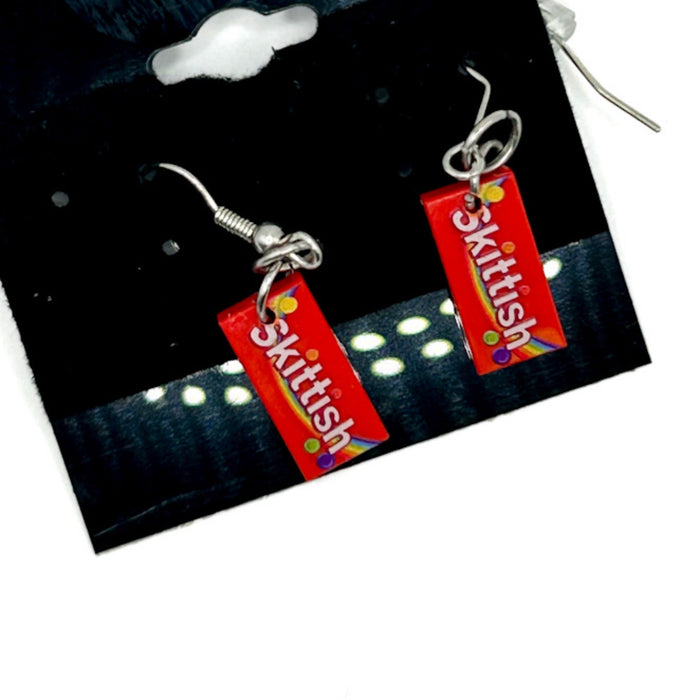 Skittish Candy Earrings made from LEGO Bricks - B3 Customs by B3 Customs