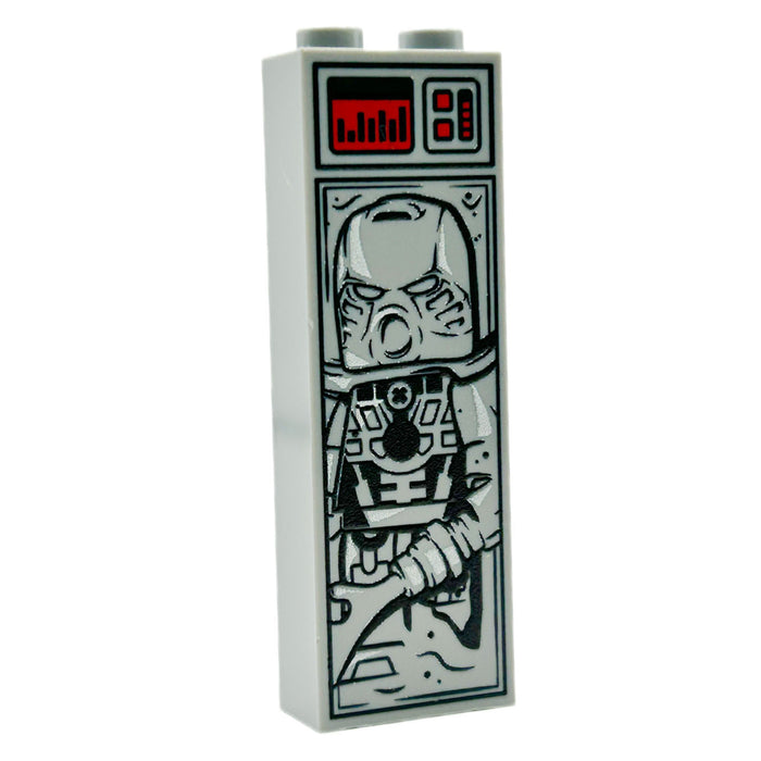 Tahu in Carbonite (1x2x5 Brick) by B3 Customs