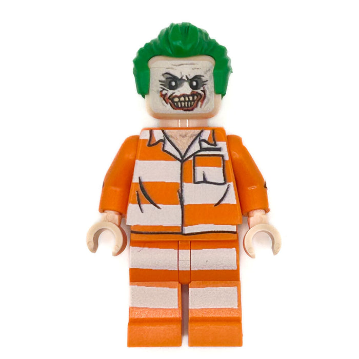 Joker (The Batman, Arkham Prison) Minifig - B3 Customs by B3 Customs