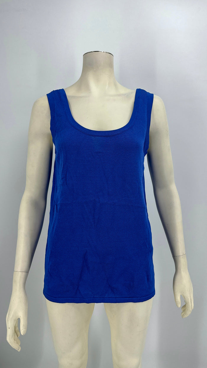 Anne Klein Women's New York Sleeveless Knit Tank Sweater, Size Medium by Vanessa Jane