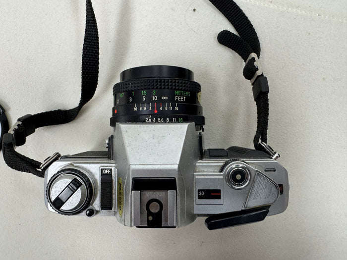 Minolta X-370 Film Camera + Lenses, Polarizer, Carry Case by Vanessa Jane