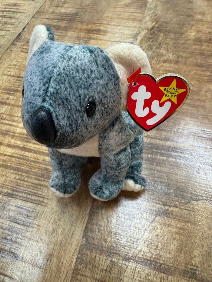 Rare Ty Beanie Baby: Eucalyptus the Koala Bear 1999-– P.V.C. Pellets With Errors by Vanessa Jane