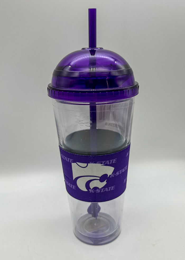 NCAA Kansas State Wildcats Plastic Tumbler by Vanessa Jane