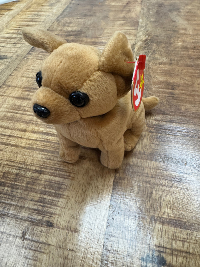 Ty Beanie Babies Tiny Dog 1998 P.V.C. Pellets With Tag 9 Errors by Vanessa Jane