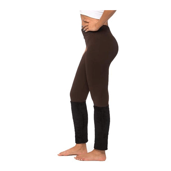 Coco Limon Women's Leggings With Fur Leg Warmers by Vanessa Jane