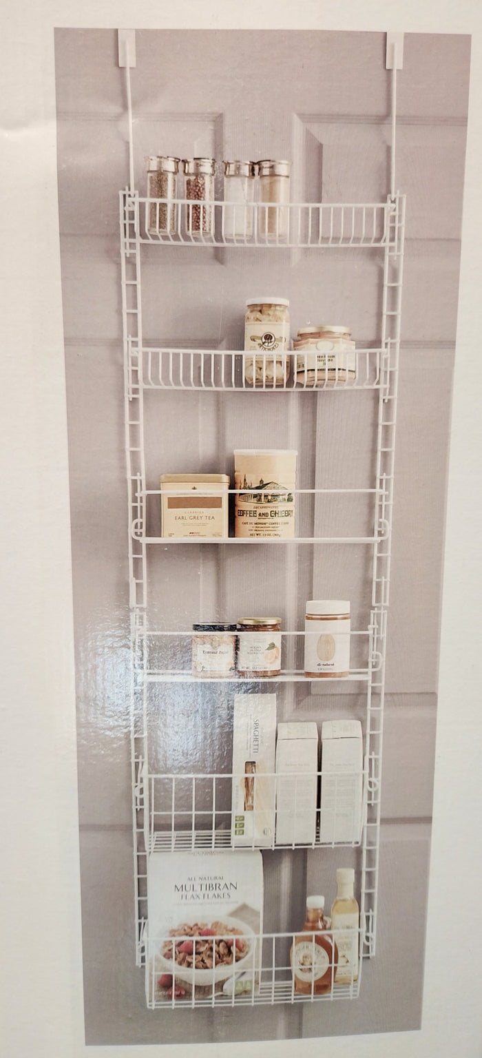 SALT Mounted or Over Door Pantry Organizer by Vanessa Jane