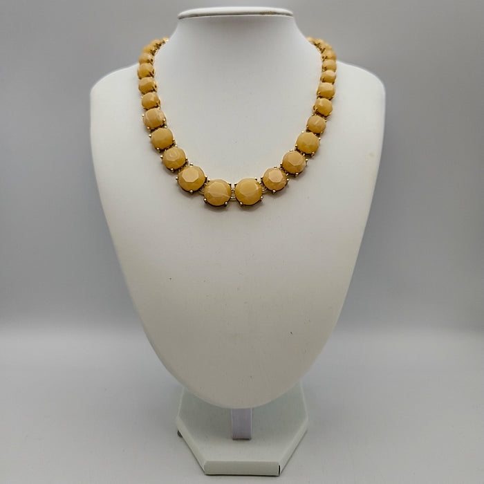 LAUREN Ralph Lauren 16 Stone Collar Choker (Gold) Necklace by Vanessa Jane