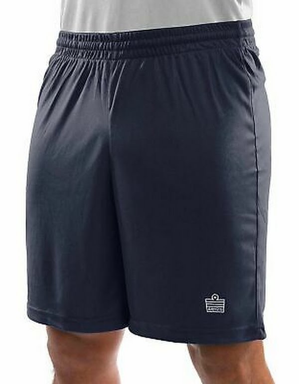 Admiral Club Ready-to-Play Soccer Shorts, Navy/White, Youth Large by Vanessa Jane