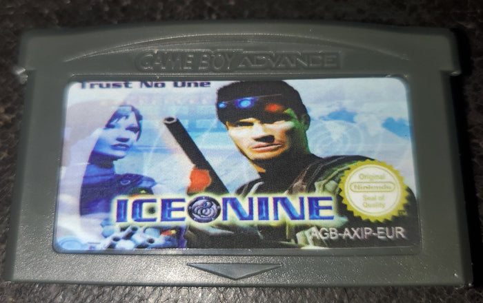 Ice Nine GBA Video Game Cartridge Nintendo Game Boy Advance 2005 by VintageVideoGameStore