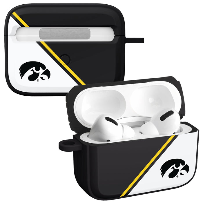 Iowa Hawkeyes HDX Champion Series Apple AirPods Pro 1 & 2 Case Cover by Affinity Bands