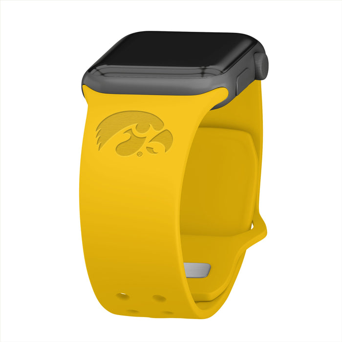 Iowa Hawkeyes Engraved Apple Watch Band by Affinity Bands