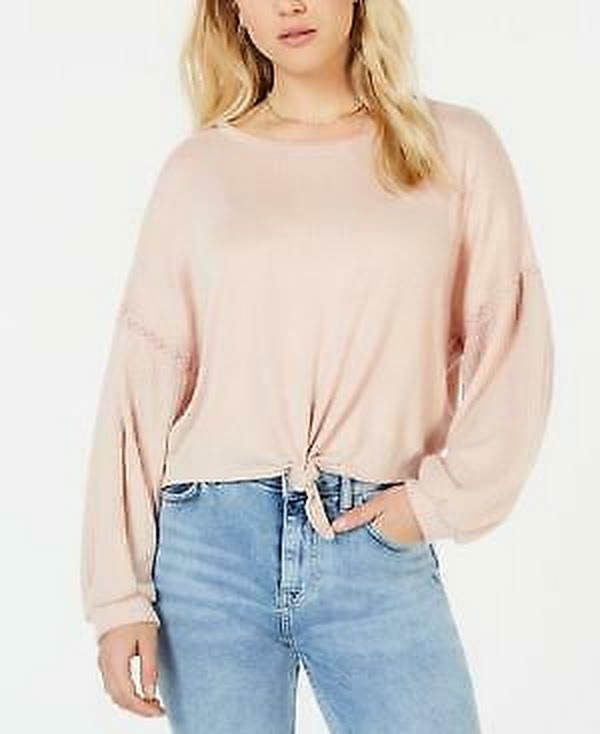 Ultra Flirt by Ikeddi Juniors Waffle-Sleeve, Size Large by Vanessa Jane