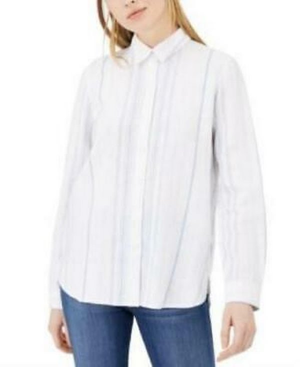 Calvin Klein Jeans Striped Shirt by Vanessa Jane