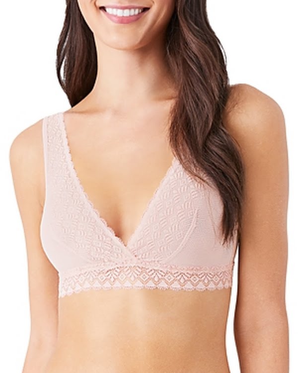 B.temptd by Wacoal Womens Deep Plunge Bralette by Vanessa Jane