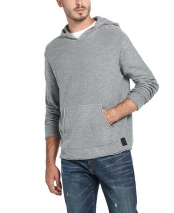 Weatherproof Vintage Mens Hooded Solid Work Sweater by Vanessa Jane