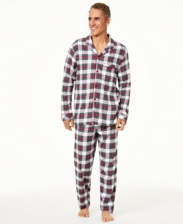 Family Pajamas Matching Mens Stewart Plaid Family Pajama Set by Vanessa Jane