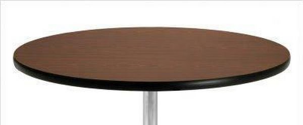 OFM Multi-Use 42 In, Round, Mahogany Table Top by Vanessa Jane