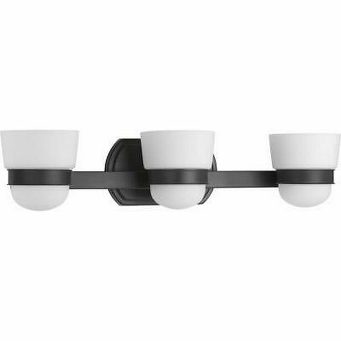 Progress Lighting Index 23 Inch 3 Light Bath Vanity Light Index - P300078-031 by Vanessa Jane