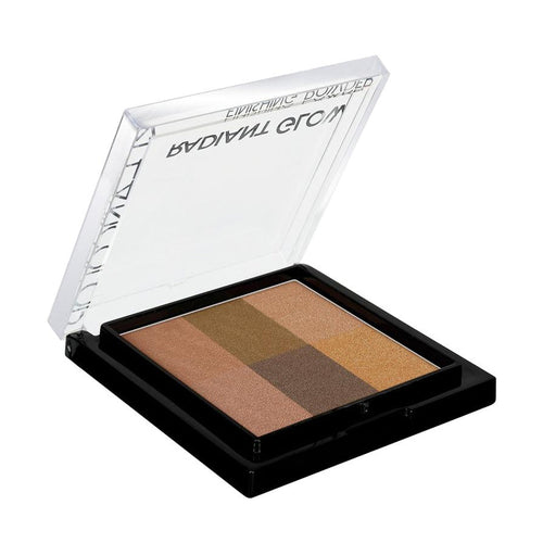 KLEANCOLOR Radiant Glow Luminous Finishing Powder - Chestnut by Avera Group
