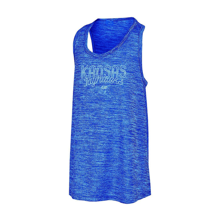 Champion NCAA Kansas Jayhawks Girls Tank Top with Scoop Neck, Size Large by Vanessa Jane