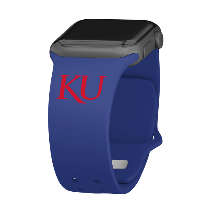 Kansas Jayhawks Apple Watch Band by Affinity Bands