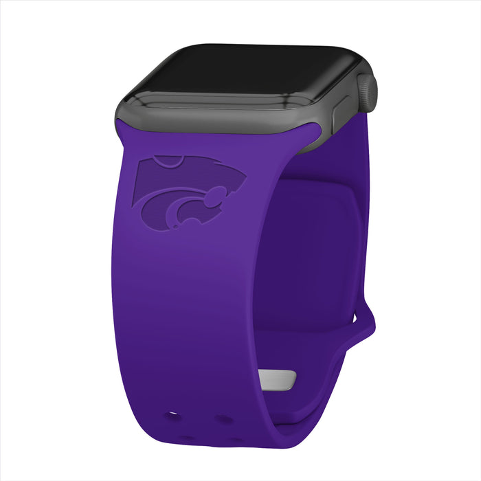 Kansas State Wildcats Engraved Apple Watch Band by Affinity Bands