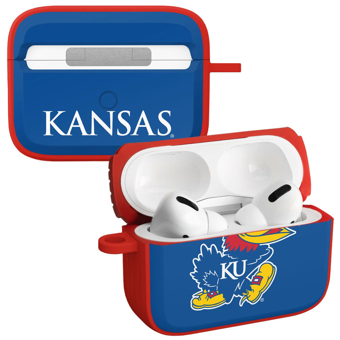 Kansas Jayhawks HDX AirPods Pro 1 & 2 Case Cover by Affinity Bands