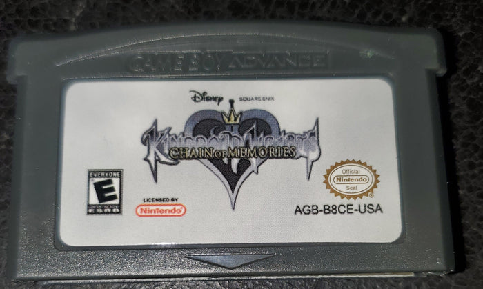 Kindgom Hearts Chain of Memories GBA Video Game Boy Advance 2001 by VintageVideoGameStore