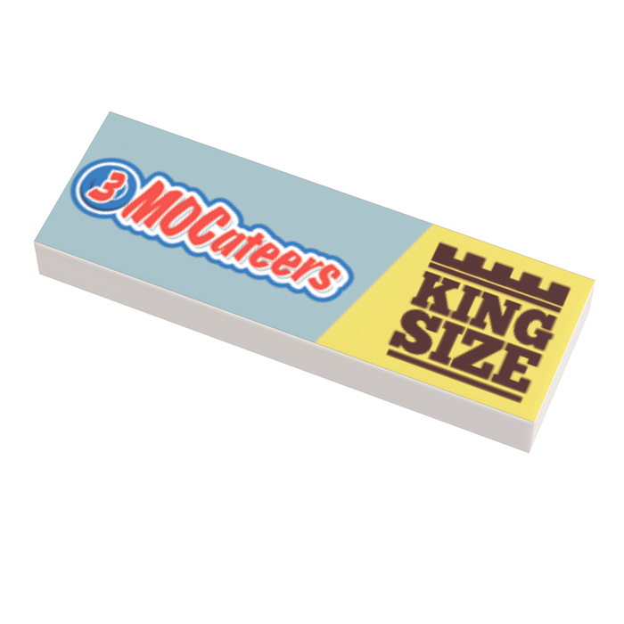 3 MOCateers Candy (King Size) - B3 Customs® Printed 1x3 Tile by B3 Customs