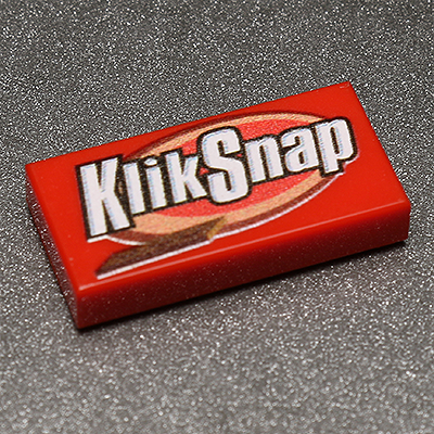 Klik Snap - B3 Customs® Printed 1x2 Tile by B3 Customs