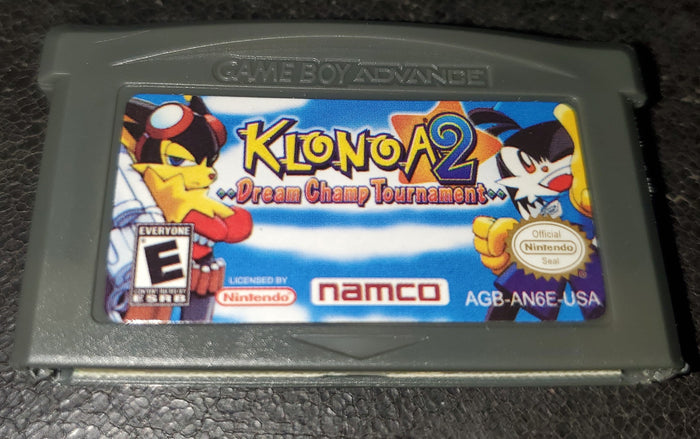 Klonoa 2 Dream Champ Tournament GBA Video Game Boy Advance 2005 by VintageVideoGameStore