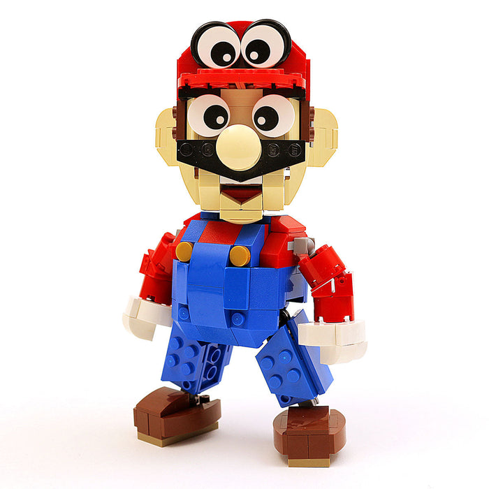 Red Power Plumber MOC made using LEGO parts by B3 Customs