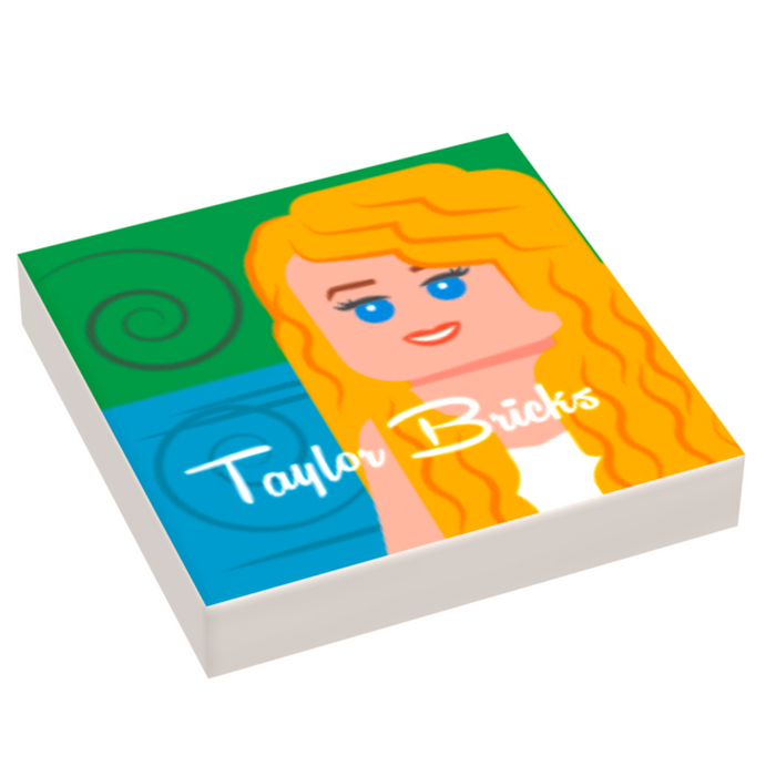 Taylor Bricks 2006 Music Album Cover (2x2 Tile) by B3 Customs
