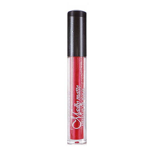 KLEANCOLOR Madly Matte Metallic Lip Gloss - Coral by Avera Group