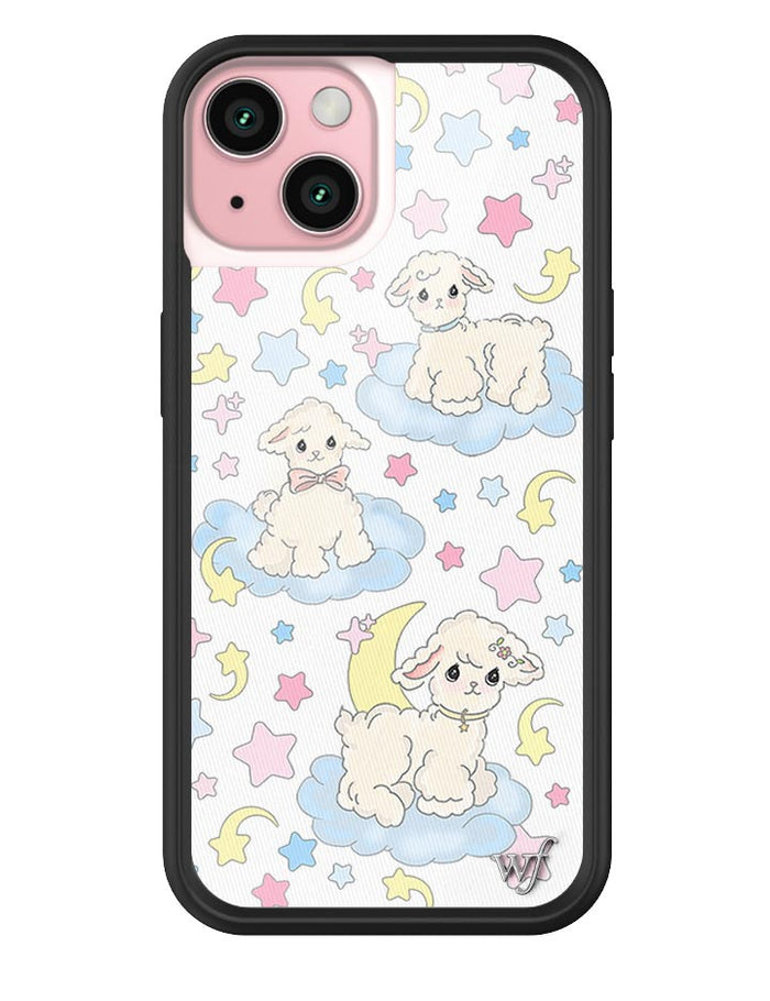 Lullaby Lambs iPhone Case by Wildflower Cases