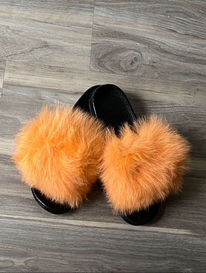 Slides - Light Orange {Order Size Up} by The House of Stylez