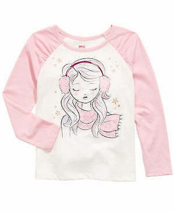 Epic Threads Little Girls T-Shirt by Vanessa Jane