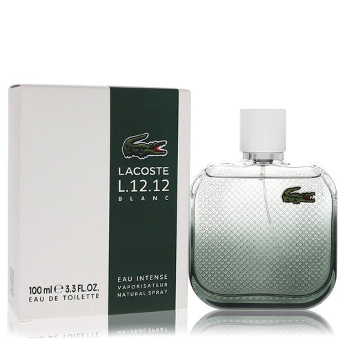 Lacoste Eau De Lacoste L.12.12 Blanc Eau Intense by Lacoste Eau De Toilette Spray 3.3 oz for Men by Avera Group
