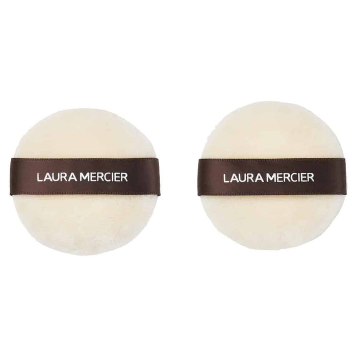 Laura Mercier Medium Velour Puff 2-Pack by Nava Beauty
