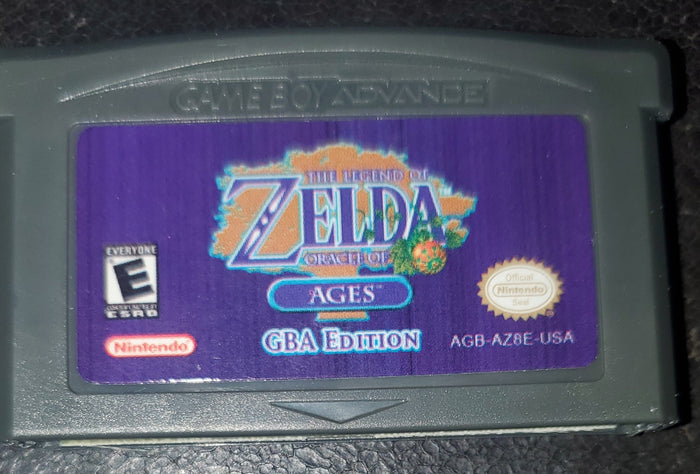 Legend of Zelda Oracle of Ages GBA Video Game Boy Advance Nintendo by VintageVideoGameStore