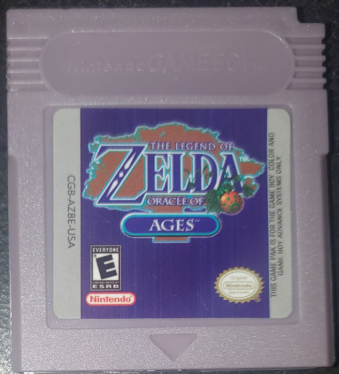 Legend of Zelda Oracle of Ages GBC Video Game Boy Color 2001 by VintageVideoGameStore