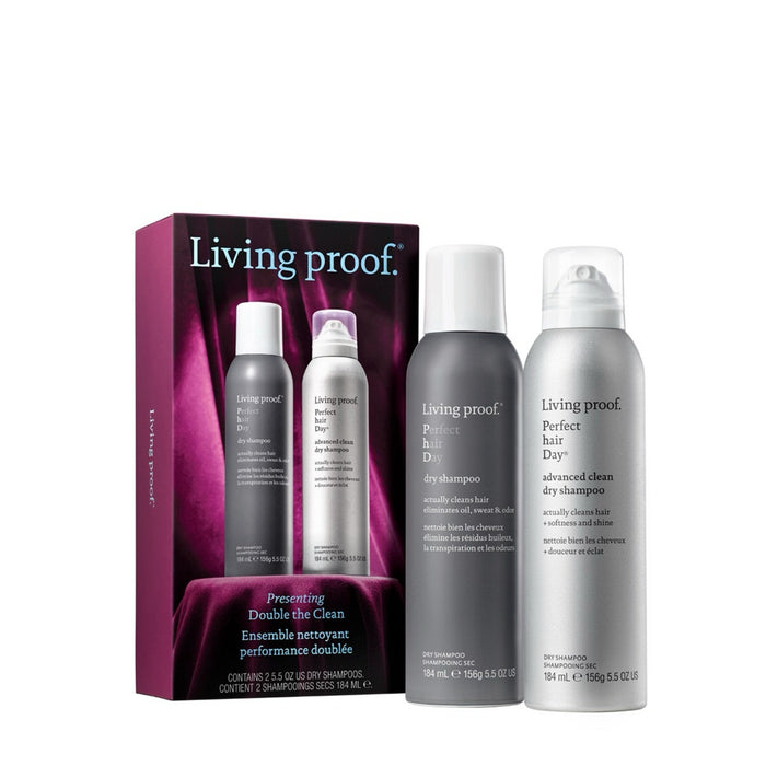 Living Proof Presenting Double the Clean Gift Set Duo by Nava Beauty