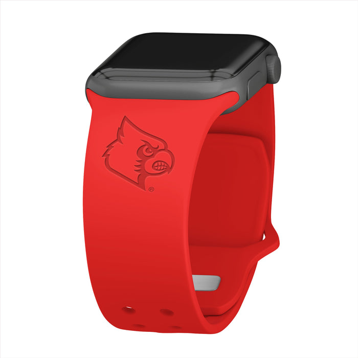 Louisville Cardinals Engraved Apple Watch Band by Affinity Bands