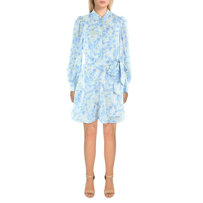 Lucy Paris Womens Nikole Floral Mini Fit and Flare Dress, Size Medium by Vanessa Jane