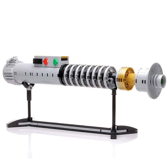 Luke Skywalker ROTJ Lightsaber w/ Stand - Custom MOC made with LEGO bricks by B3 Customs