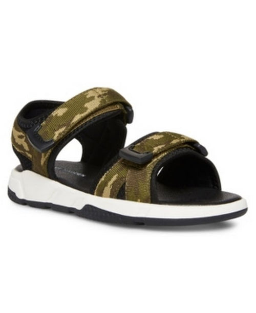 Steve Madden Camo Double Strap Active Big Boys BHomer Sandals by Vanessa Jane