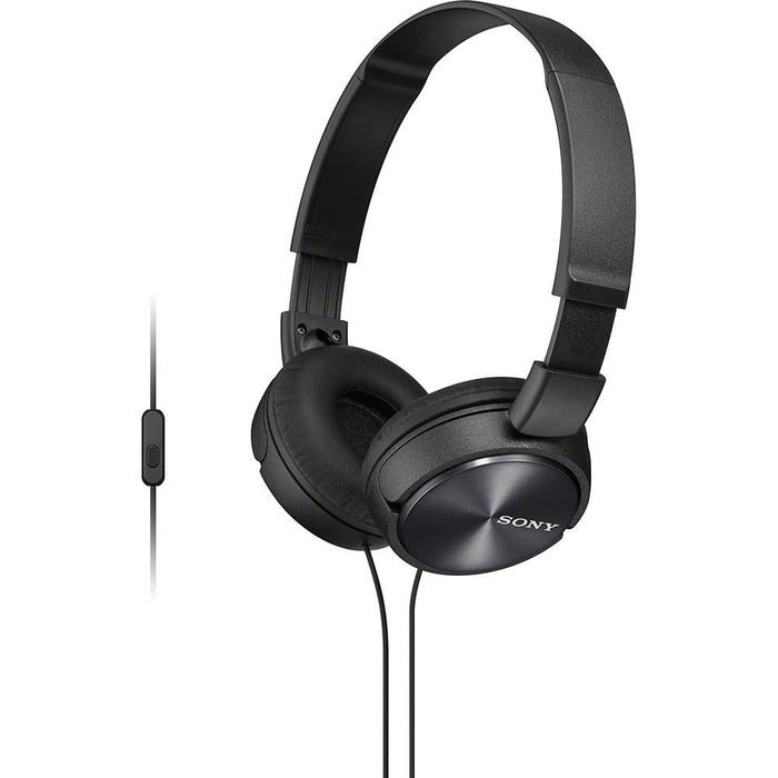 Refurbished Sony MDR-ZX310AP ZX Series Wired On Headphones by Texas Depot