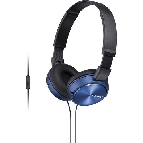 Refurbished Sony MDR-ZX310AP ZX Series Wired On Headphones by Texas Depot