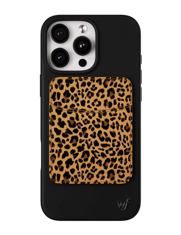 Leopard MagSafe Wallet by Wildflower Cases