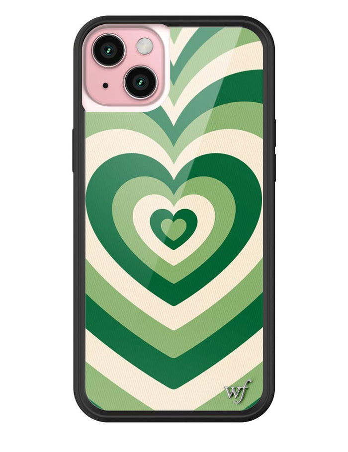 Latte Love | Matcha iPhone Case by Wildflower Cases